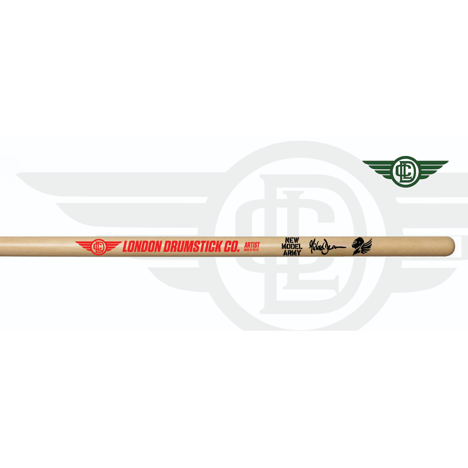 Michael Dean Signed 'London Drumsticks Company' Drumsticks